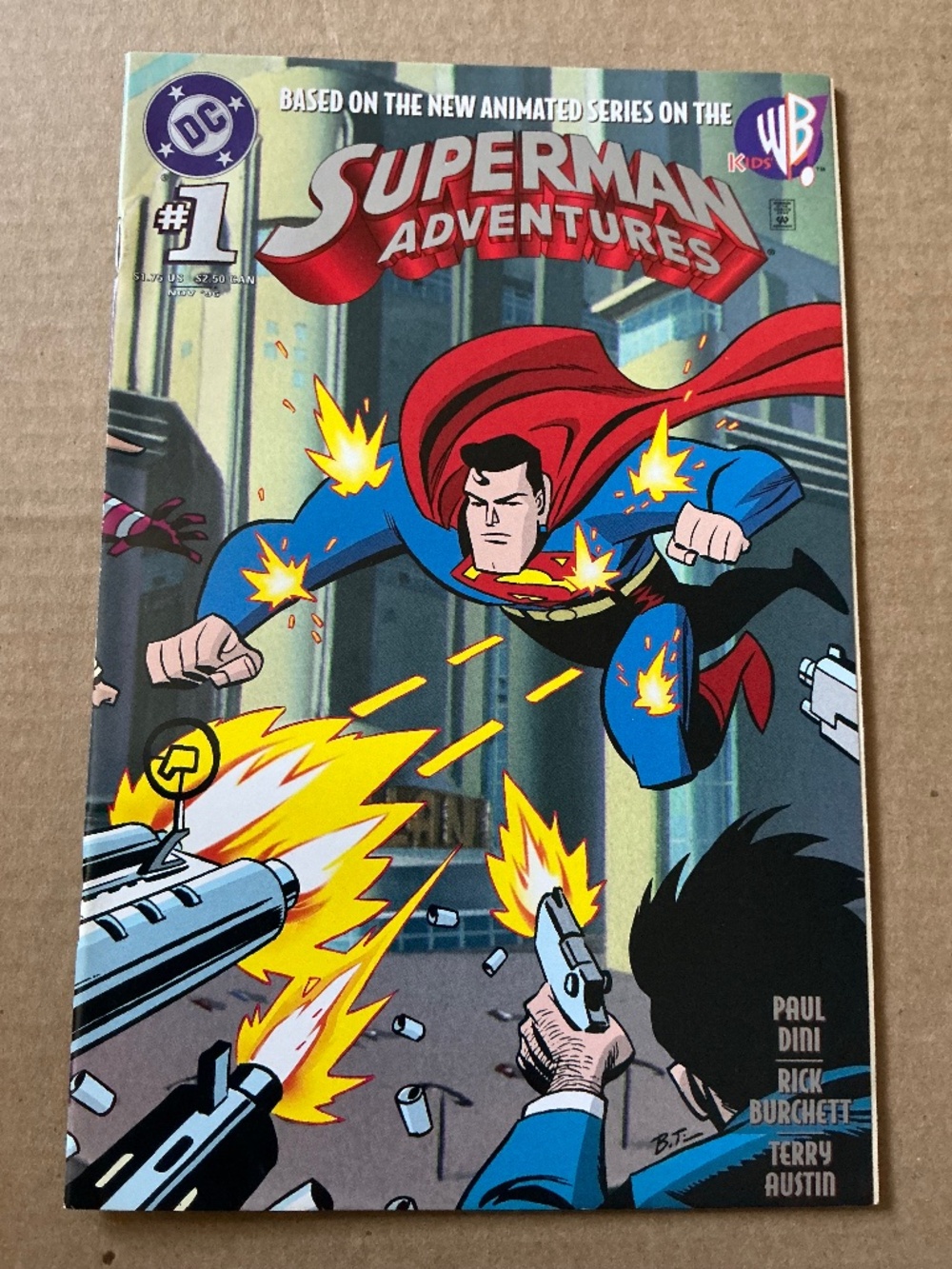 DC Comics Superman Adventures Issue #1 WB Kids 1996